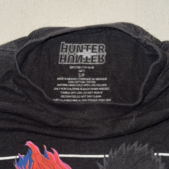 Hunter X Hunter T-Shirt Men's Small Black Gon Killua Leorio Hisoka Anime Cotton - Picture 6 of 6